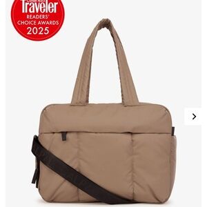 Calpak Tan Laptop Bag